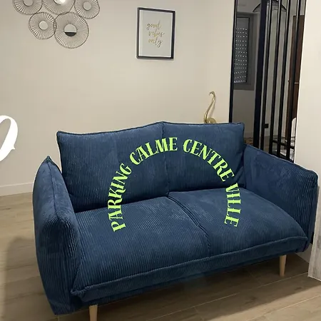 Coeur De Ville, Parking, Calme, Wifi *